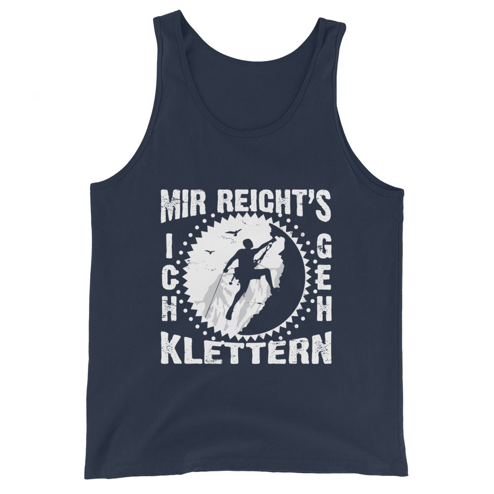 Mir reichts ich geh klettern - Herren Tanktop klettern xxx yyy zzz Navy