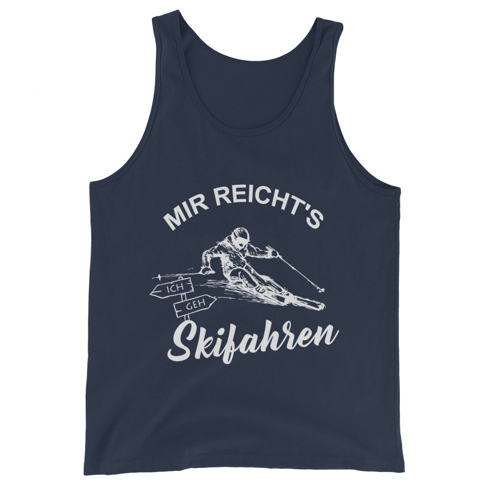 Mir reichts ich geh Skifahren - Herren Tanktop klettern ski xxx yyy zzz Navy