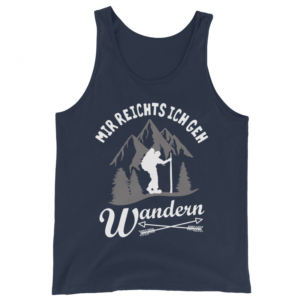 Mir reichts ich geh wandern - Herren Tanktop wandern xxx yyy zzz Navy