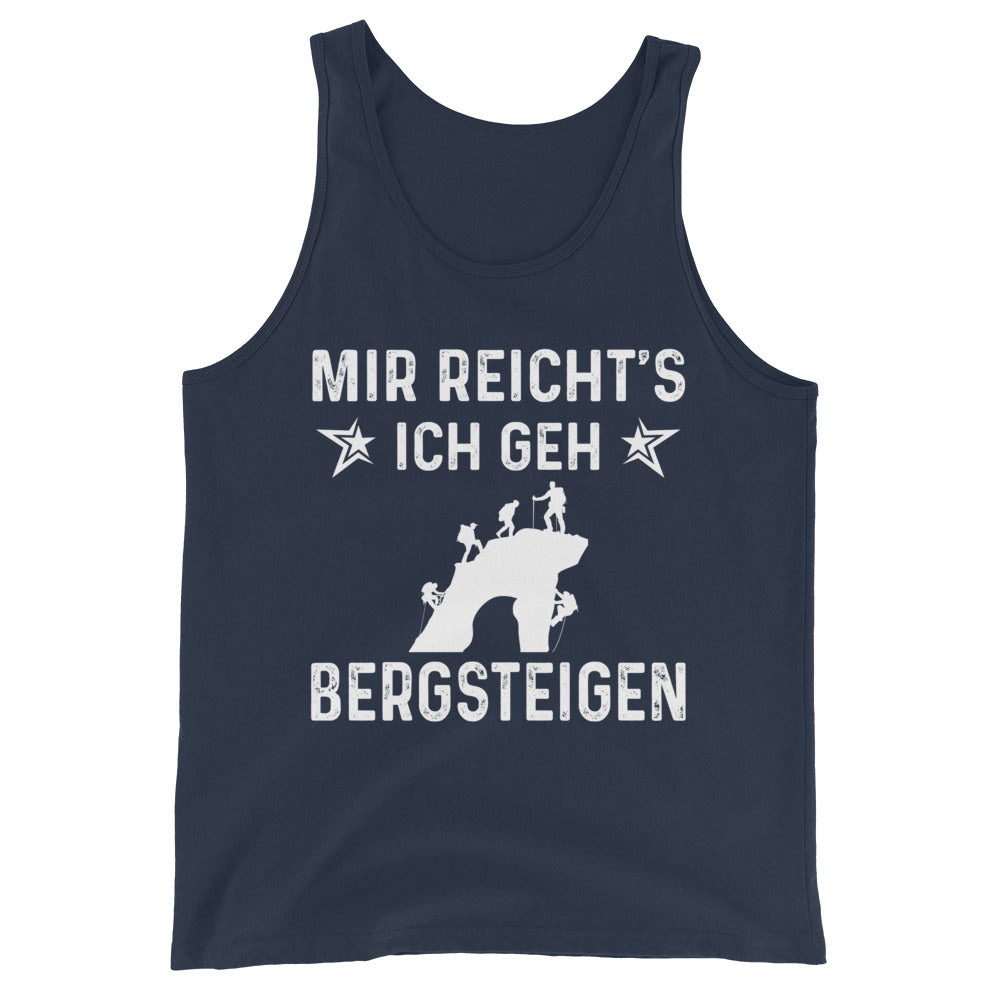 Mir Reicht's Ich Gen Bergsteigen - Herren Tanktop klettern xxx yyy zzz Navy