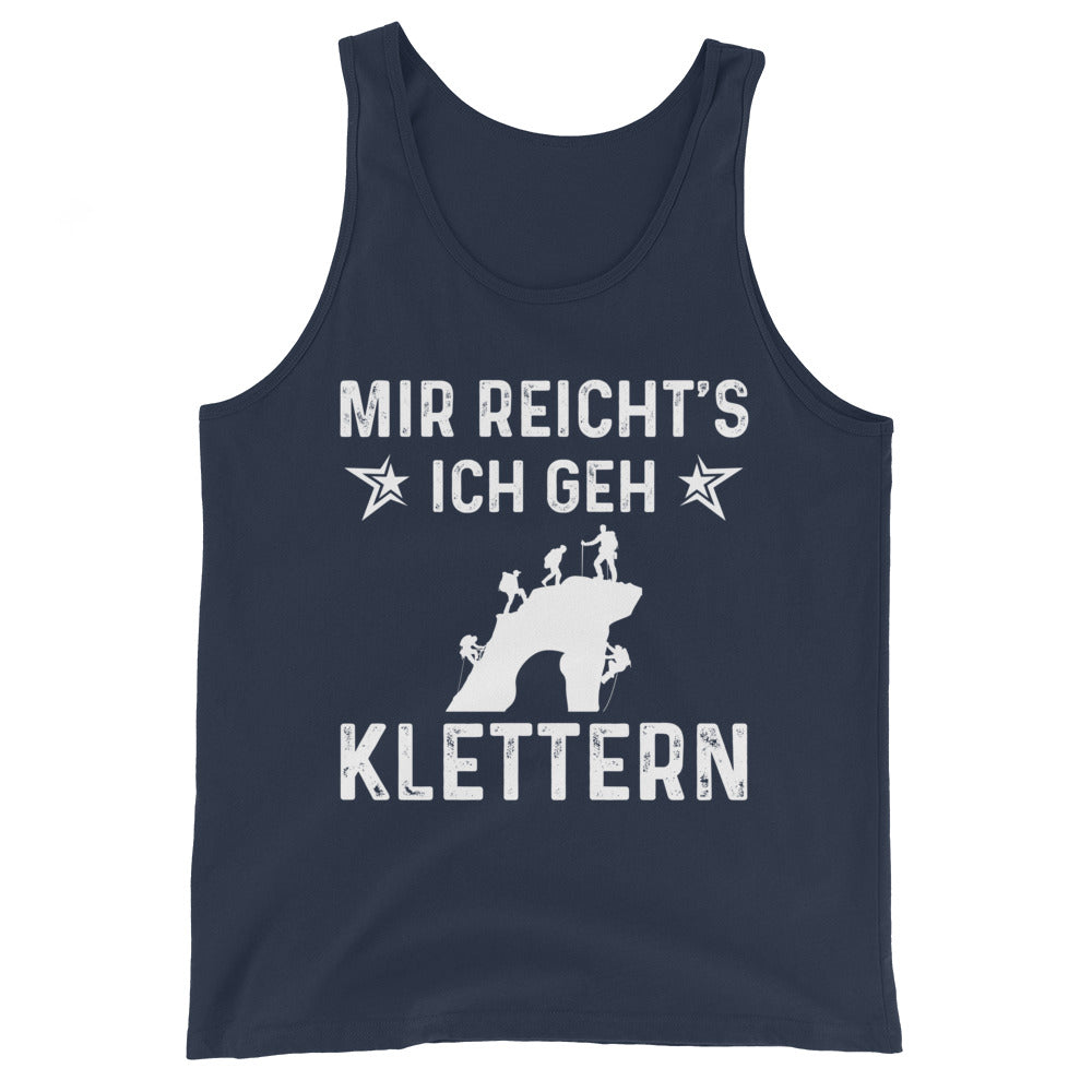 Mir Reicht's Ich Gen Klettern - Herren Tanktop klettern xxx yyy zzz Navy