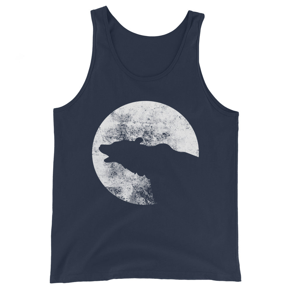 Moon - Bear - Herren Tanktop camping xxx yyy zzz Navy