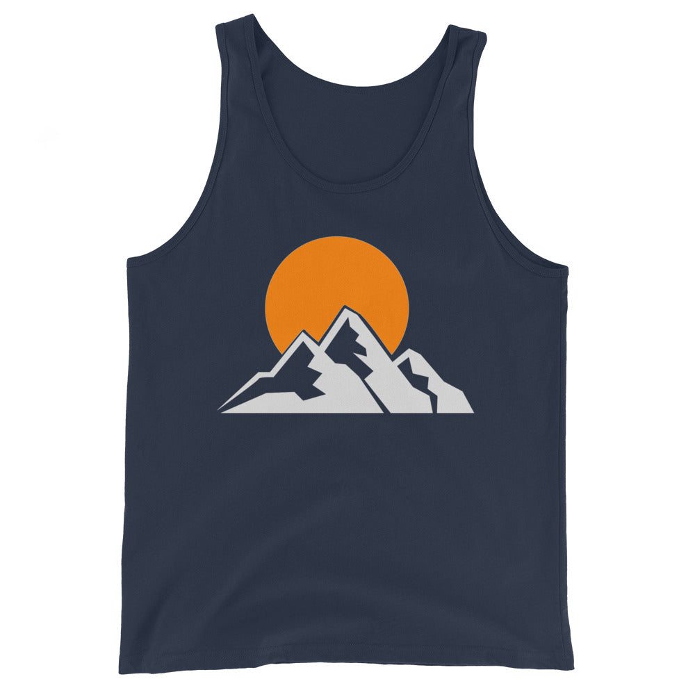 Berge (26) - Herren Tanktop berge xxx yyy zzz Navy