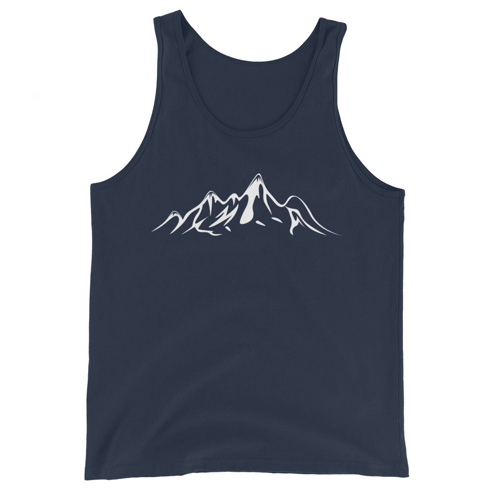 Berge (34) - Herren Tanktop berge xxx yyy zzz Navy