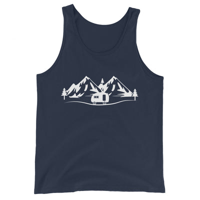 Berge - Camping Caravan - (11) - Herren Tanktop camping xxx yyy zzz Navy