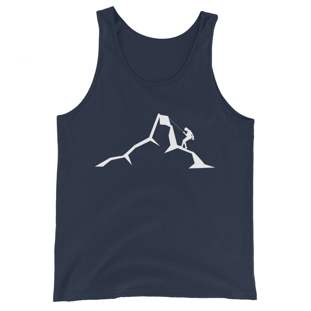 Berge - Klettern - Herren Tanktop klettern xxx yyy zzz Navy