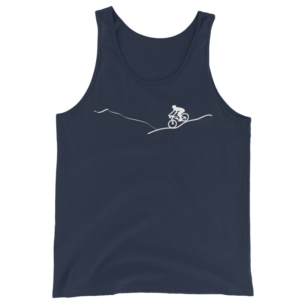 Berge - Radfahren - (15) - Herren Tanktop fahrrad xxx yyy zzz Navy