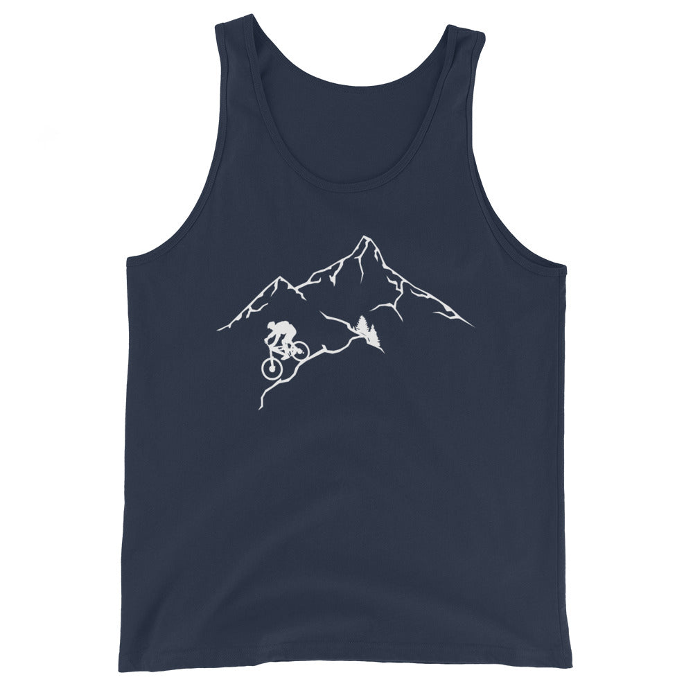 Berge - Mountaingbiking - (M) - Herren Tanktop xxx yyy zzz Navy