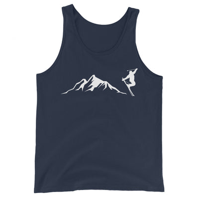 Berge - Skifahren - (14) - Herren Tanktop klettern ski xxx yyy zzz Navy