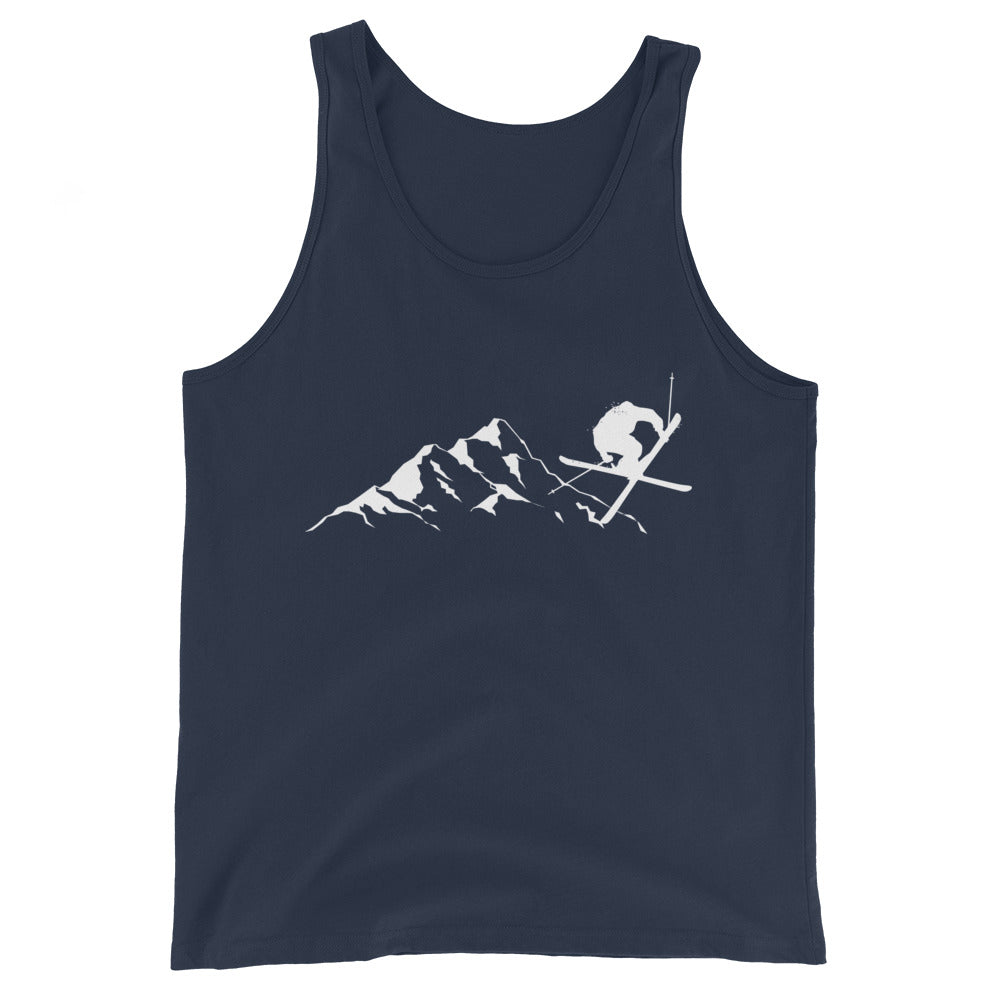 Berge - Skifahren - (15) - Herren Tanktop klettern ski xxx yyy zzz Navy