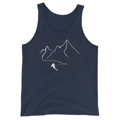 Berge - Skifahren - (32) - Herren Tanktop klettern ski xxx yyy zzz Navy