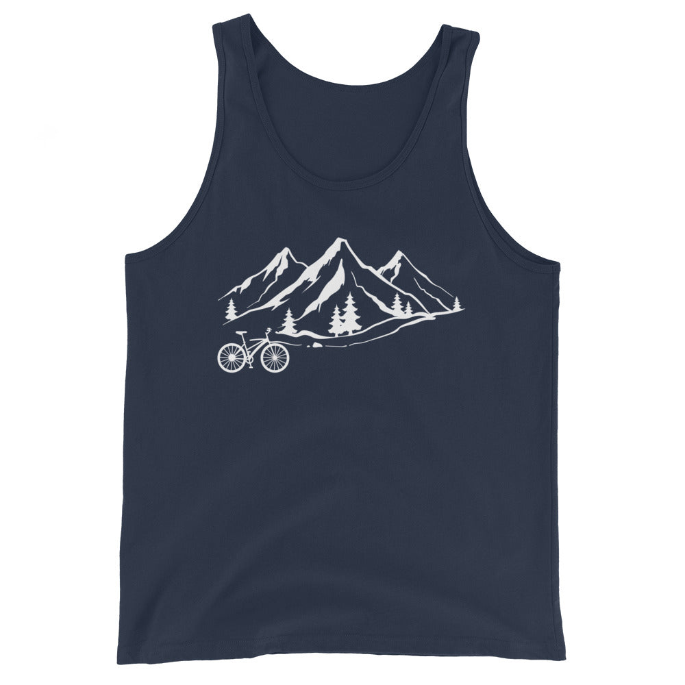 Berge 1 und Fahrrad - Herren Tanktop fahrrad xxx yyy zzz Navy