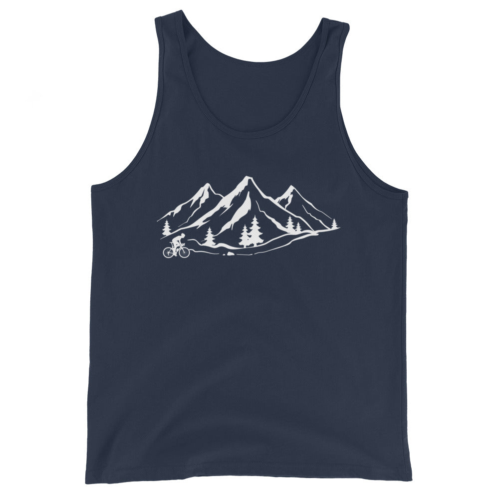 Berge 1 und Radfahren - Herren Tanktop fahrrad xxx yyy zzz Navy