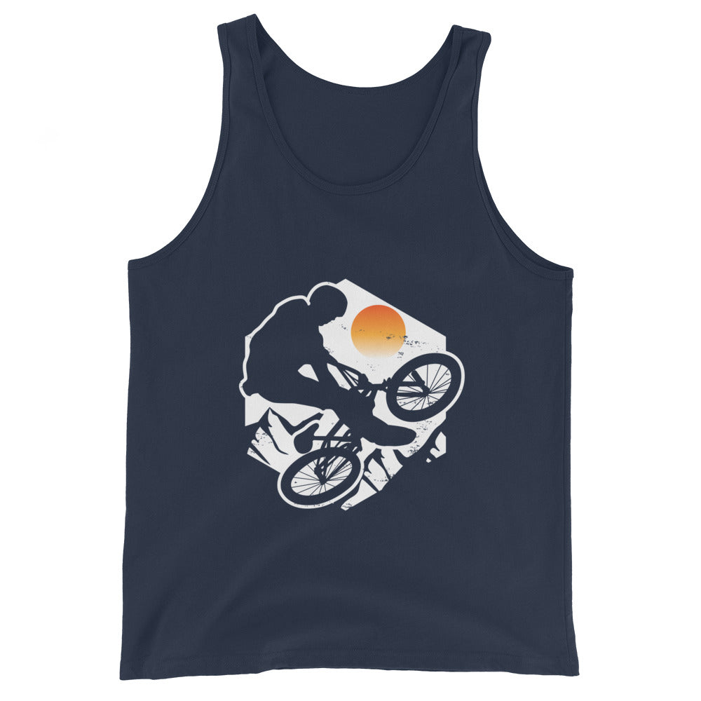 Mountainbike Jump - (M) - Herren Tanktop xxx yyy zzz Navy