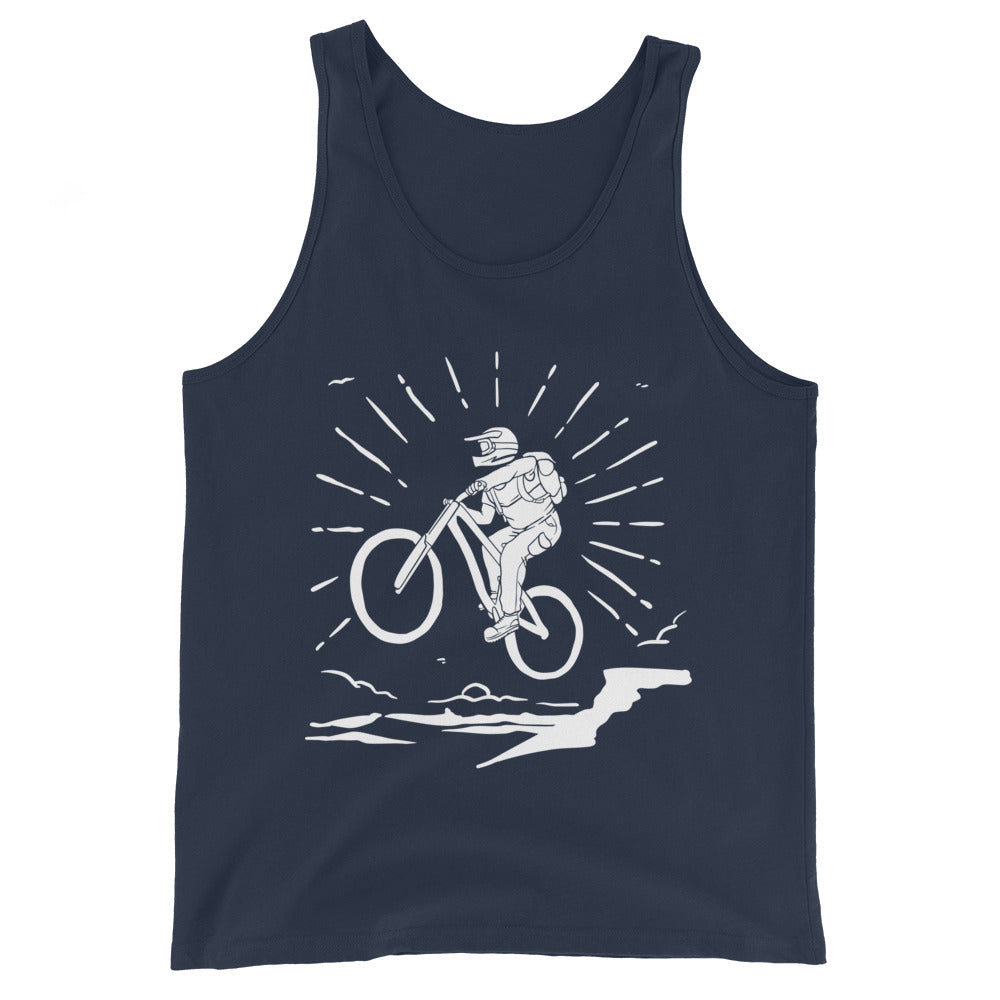 Mountainbiken - (M) - Herren Tanktop xxx yyy zzz Navy