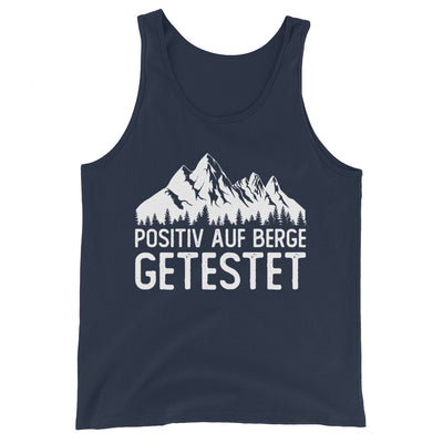 Positiv auf Berge getestet - Herren Tanktop berge xxx yyy zzz Navy