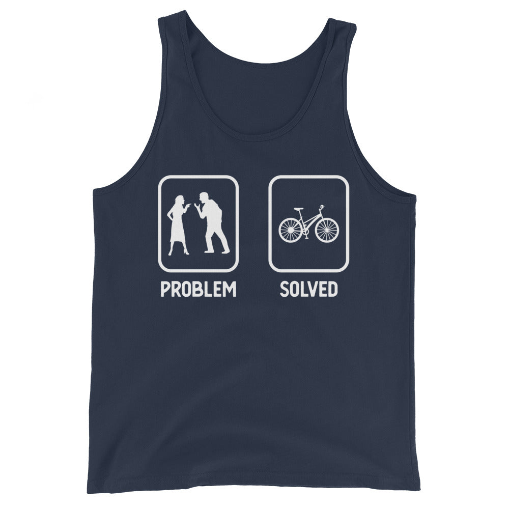 Problem Solved - Radfahren - Herren Tanktop fahrrad xxx yyy zzz Navy