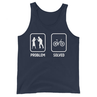 Problem Solved - Radfahren - Herren Tanktop fahrrad xxx yyy zzz Navy