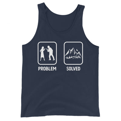 Problem Solved - Berge - Herren Tanktop berge xxx yyy zzz Navy