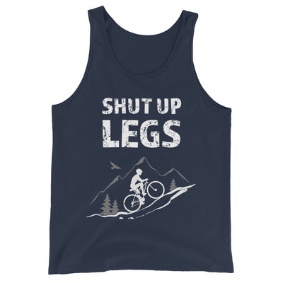 Shut up Legs - (M) - Herren Tanktop xxx yyy zzz Navy