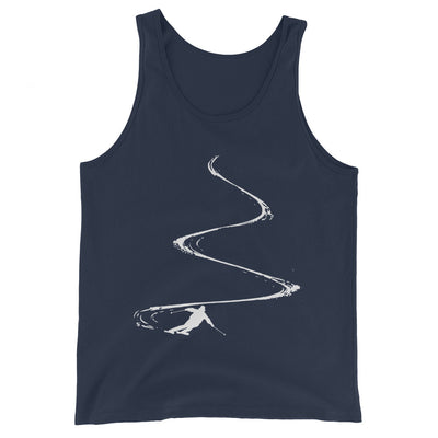 Skibrettln - Herren Tanktop klettern ski xxx yyy zzz Navy