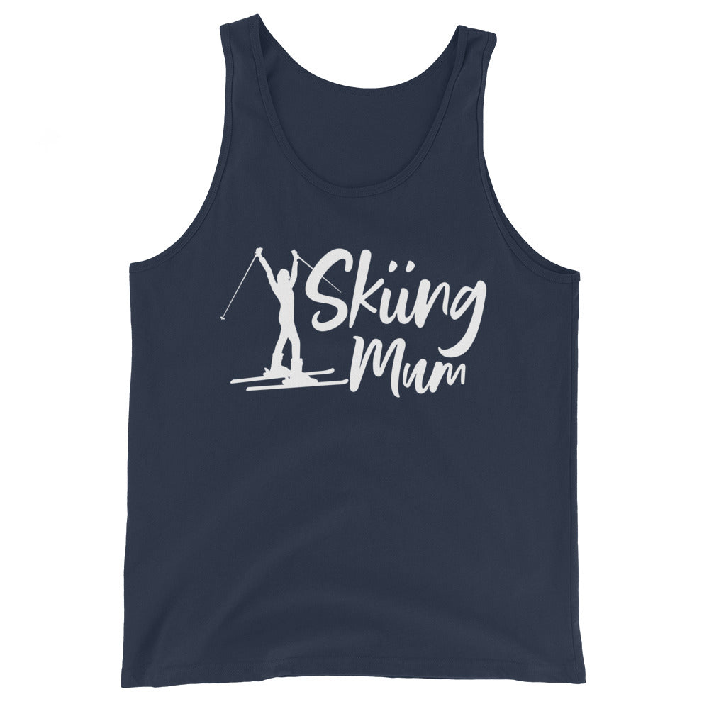 Skifahren Mum - Herren Tanktop klettern ski xxx yyy zzz Navy