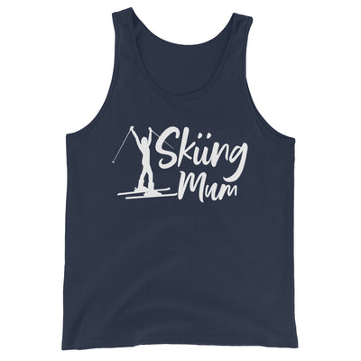 Skifahren Mum - Herren Tanktop klettern ski xxx yyy zzz Navy