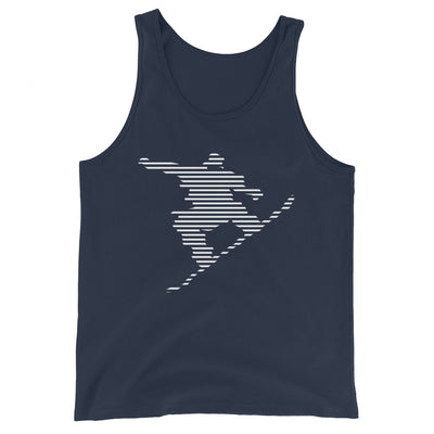 Snowboarding - Herren Tanktop snowboarden xxx yyy zzz Navy