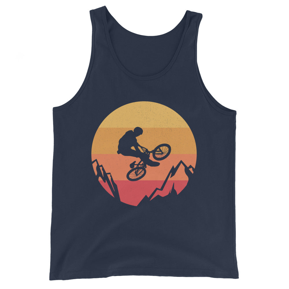 Stuntbiker - (M) - Herren Tanktop xxx yyy zzz Navy