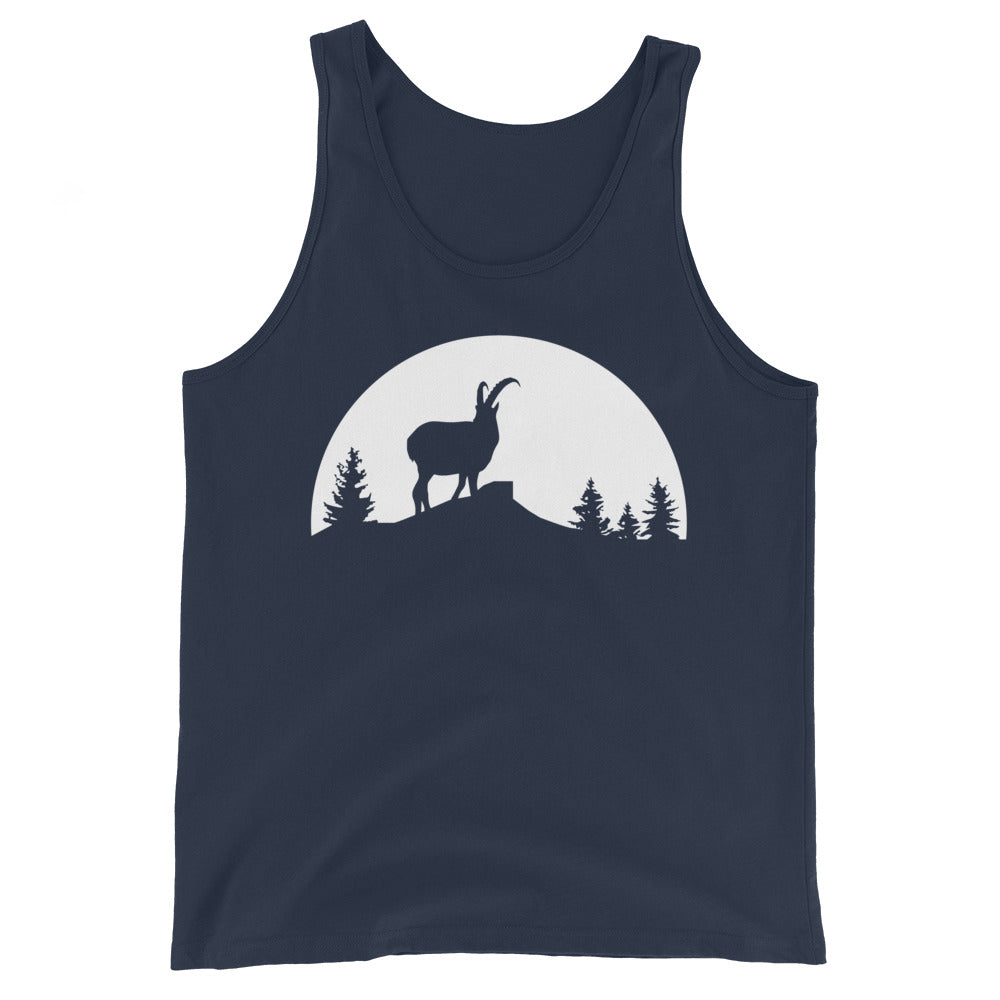 Sonne - Goat - Herren Tanktop berge xxx yyy zzz Navy