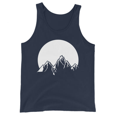 Sonne - Berge - Herren Tanktop berge xxx yyy zzz Navy