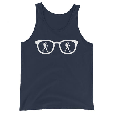 Sonnenbrille und Wandern 1 - Herren Tanktop wandern xxx yyy zzz Navy