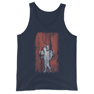 Schweizer Flagge und Wandern - Herren Tanktop wandern xxx yyy zzz Navy