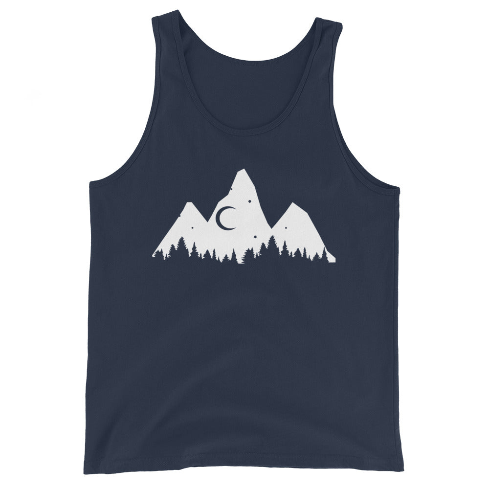 Baum - Berge - Herren Tanktop berge xxx yyy zzz Navy