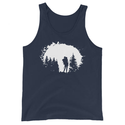 Bäume - Wandern - Herren Tanktop wandern xxx yyy zzz Navy