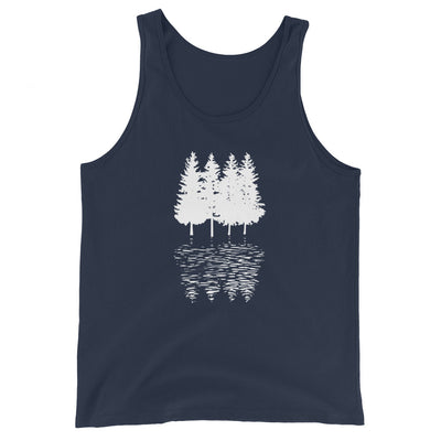 Bäume - Herren Tanktop camping xxx yyy zzz Navy