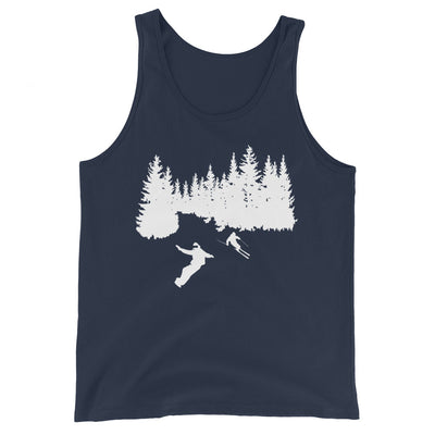 Bäume - Snowboarding - Skifahren - Herren Tanktop klettern ski xxx yyy zzz Navy