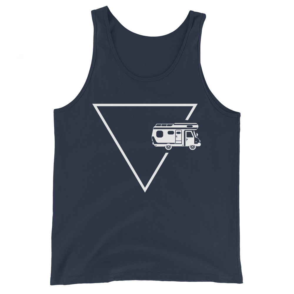 Dreieck 1 und Camping - Herren Tanktop camping xxx yyy zzz Navy