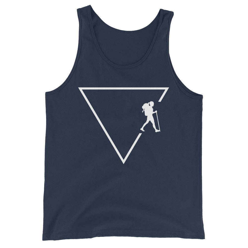 Dreieck 1 und Wandern - Herren Tanktop wandern xxx yyy zzz Navy