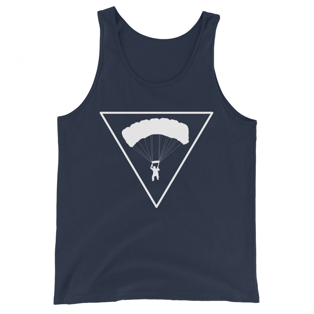 Dreieck und Paragleiten - Herren Tanktop berge xxx yyy zzz Navy