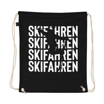 Skifahren - Organic Turnbeutel ski