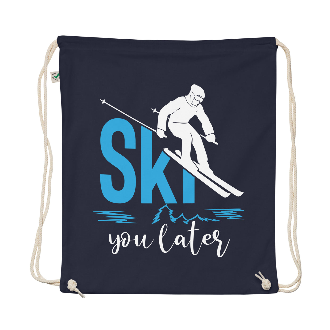 Ski You Later - (S.K) - Organic Turnbeutel klettern