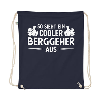 So Sieht Ein Cooler Berggeher Aus - Organic Turnbeutel berge