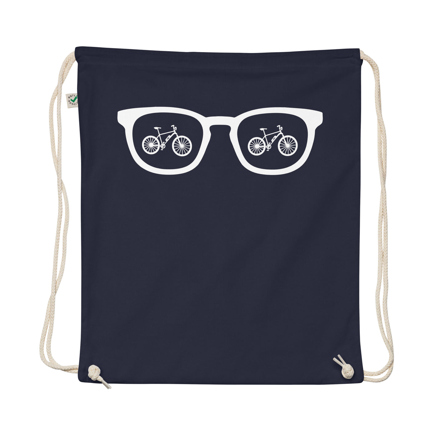 Sunglasses And E-Bike - Organic Turnbeutel e-bike