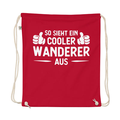 So Sieht Ein Cooler Wanderer Aus - Organic Turnbeutel wandern