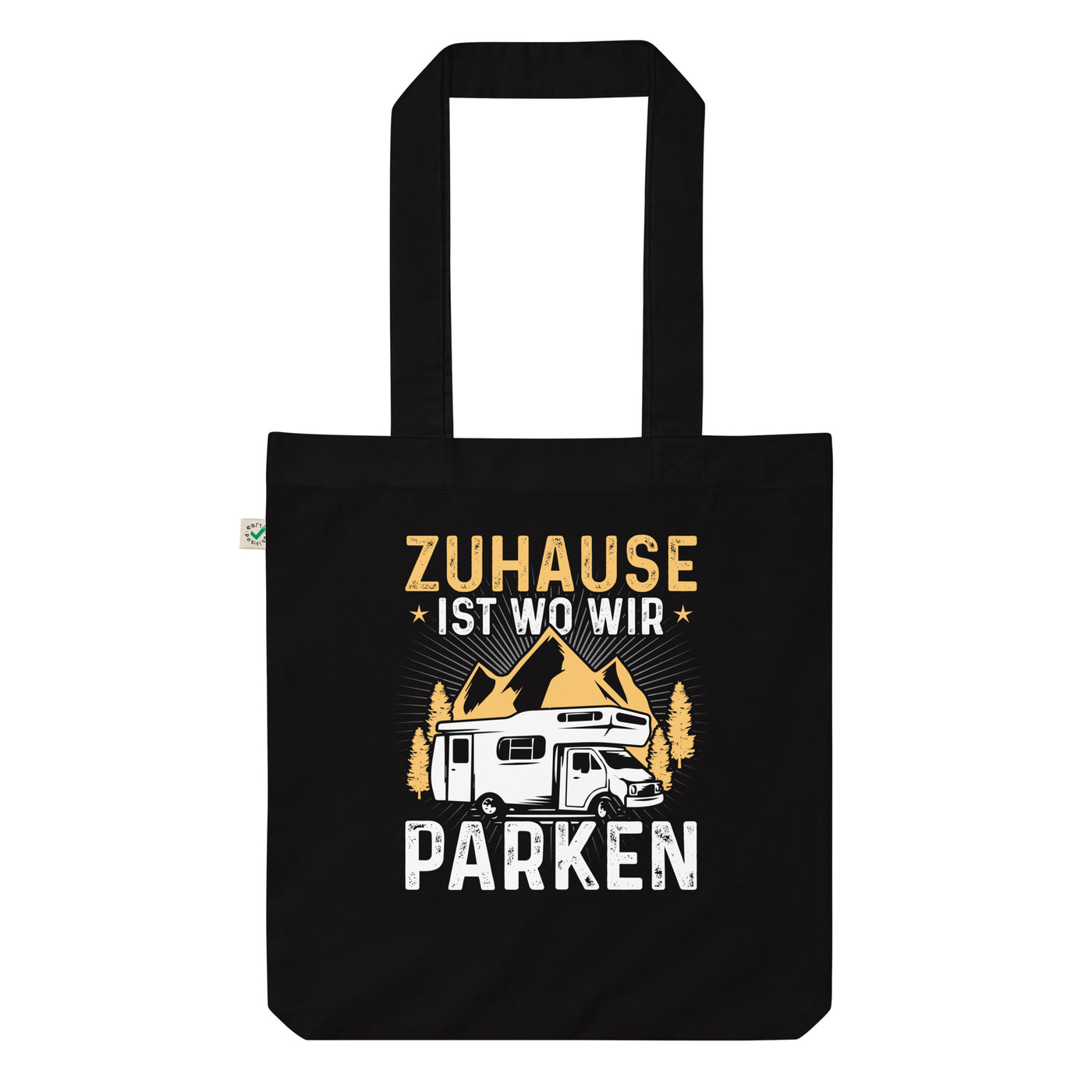 Zuhause Ist Wo Wir Parken - Organic Einkaufstasche camping