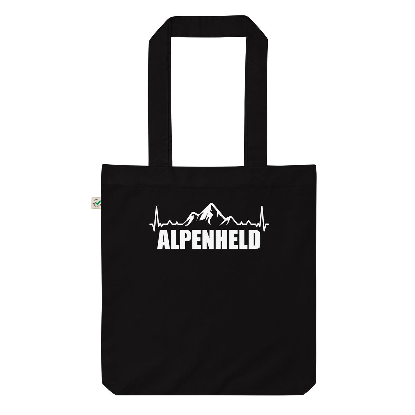 Alpenheld 1 - Organic Einkaufstasche berge