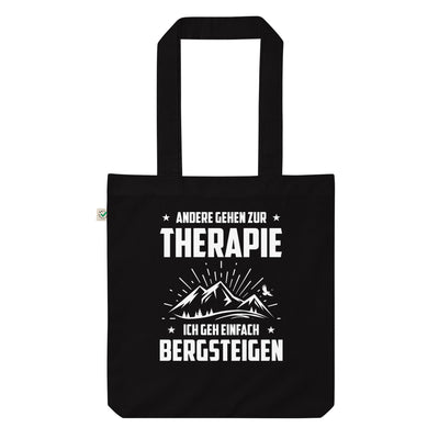 Andere Gehen Zur Therapie Ich Gen Einfach Bergsteigen - Organic Einkaufstasche berge