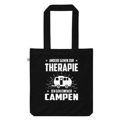 Andere Gehen Zur Therapie Ich Gen Einfach Campen - Organic Einkaufstasche camping