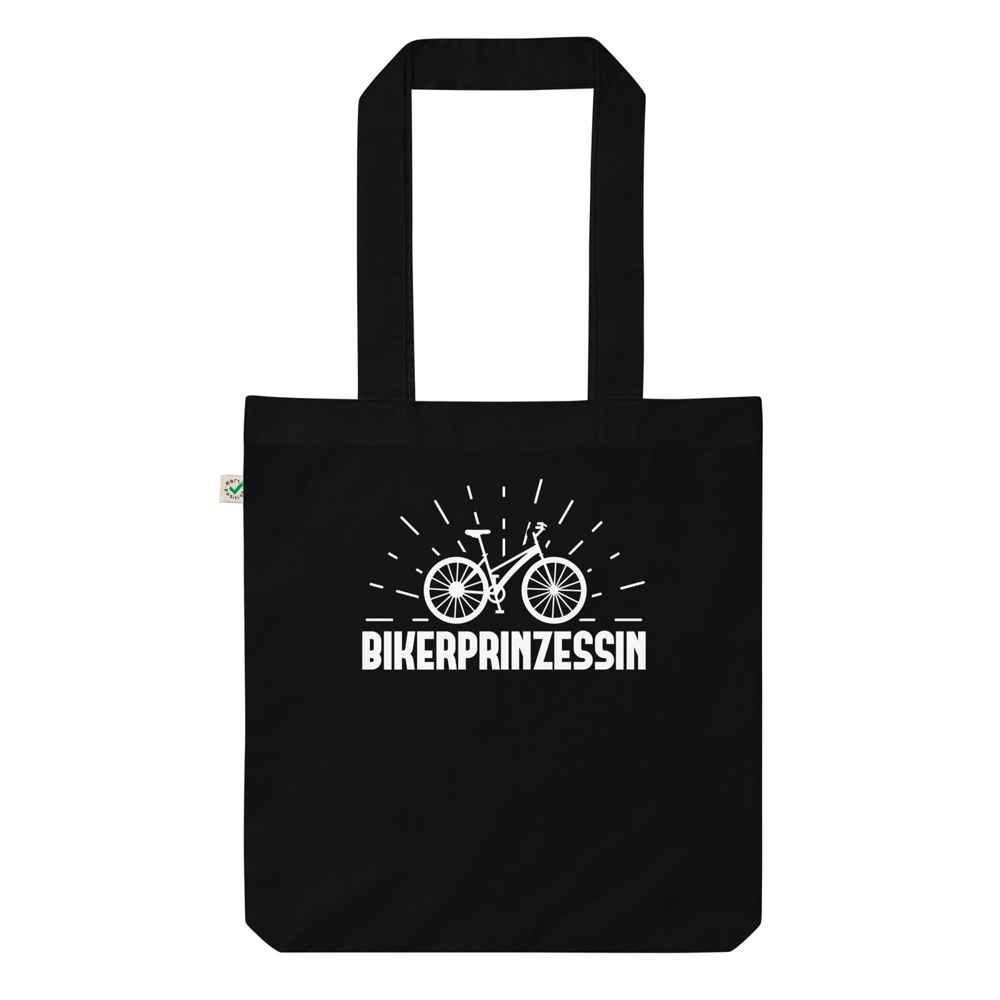 Bikerprinzessin - Organic Einkaufstasche fahrrad